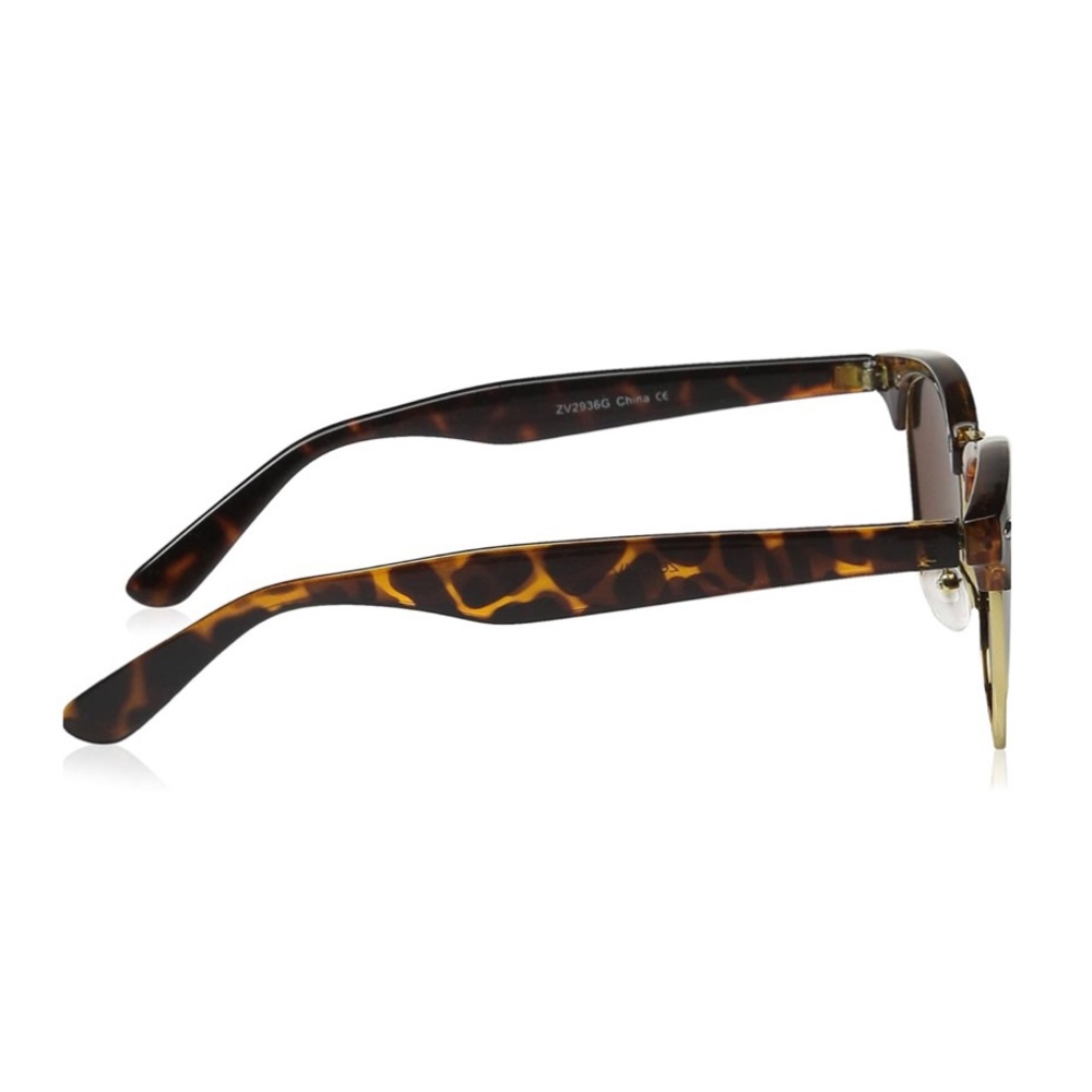 new Half Frame Horn Rim Sunnies ︎☀︎︎ Tortoise - Picture 3 of 9